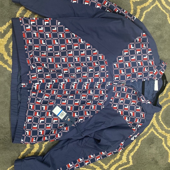 SOLD on EBay @lovedotson NEW Fila Paride Windbreaker Jacket Men’s X-Large - Picture 2 of 5
